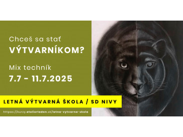Mix výtvarných techník, 7. 7.  - 11.  7.  v SD Nivy